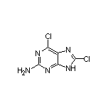 2-Amino-6,8-dichloropurine