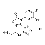 3-[4-[(2-Aminoethyl)amino]-1,2,5-oxadiazol-3-yl]-4-(3-bromo-4-fluorophenyl)-1,2,4-oxadiazol-5(4H)-one Hydrochloride