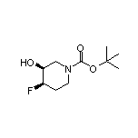 (3S,4R)-1-Boc-4-fluoro-3-hydroxypiperidine