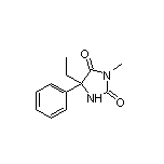 5-Ethyl-3-methyl-5-phenylimidazolidine-2,4-dione