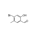 4-Bromo-2-hydroxy-5-methylbenzaldehyde