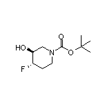 (3S,4S)-1-Boc-4-fluoro-3-hydroxypiperidine