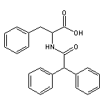 2-Diphenylacetylamino-3-phenyl-propionic acid