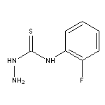 N-(2-fluorophenyl)hydrazinecarbothioamide