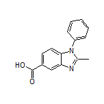 2-Methyl-1-phenylbenzimidazole-5-carboxylic Acid