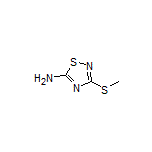 3-(methylthio)-1,2,4-thiadiazol-5-amine