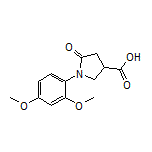 1-(2,4-dimethoxyphenyl)-5-oxopyrrolidine-3-carboxylic acid