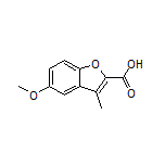 5-Methoxy-3-methylbenzofuran-2-carboxylic Acid