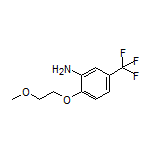 2-(2-Methoxyethoxy)-5-(trifluoromethyl)aniline