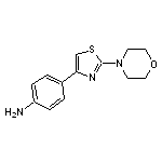 4-(2-Morpholin-4-yl-thiazol-4-yl)-phenylamine