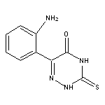 6-(2-Amino-phenyl)-3-thioxo-3,4-dihydro-2H-[1,2,4]triazin-5-one