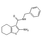 2-Amino-4,5,6,7-tetrahydro-benzo[b]thiophene-3-carboxylic acid benzylamide