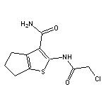 2-(2-Chloro-acetylamino)-5,6-dihydro-4H-cyclopenta[b]thiophene-3-carboxylic acid amide