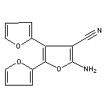 5’-Amino-[2,2’,3’,2’’]terfuran-4’-carbonitrile