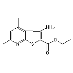 3-Amino-4,6-dimethyl-thieno[2,3-b]pyridine-2-carboxylic acid ethyl ester