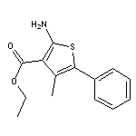 ethyl 2-amino-4-methyl-5-phenylthiophene-3-carboxylate