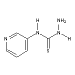 N-pyridin-3-ylhydrazinecarbothioamide