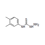 N-(3,4-dimethylphenyl)hydrazinecarbothioamide