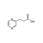 3-(2-Pyrazinyl)propanoic Acid