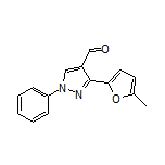 3-(5-Methyl-2-furyl)-1-phenyl-1H-pyrazole-4-carbaldehyde