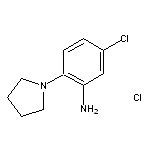 5-chloro-2-pyrrolidin-1-ylaniline hydrochloride