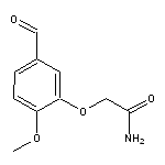 2-(5-formyl-2-methoxyphenoxy)acetamide