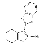 3-Benzothiazol-2-yl-4,5,6,7-tetrahydro-benzo[b]thiophen-2-ylamine