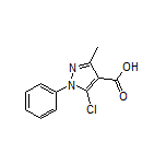 5-Chloro-3-methyl-1-phenylpyrazole-4-carboxylic Acid