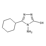 4-Amino-5-cyclohexyl-4H-[1,2,4]triazole-3-thiol