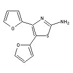 4,5-Di-furan-2-yl-thiazol-2-ylamine