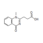 3-(1-methyl-4-oxo-1,4-dihydroquinazolin-2-yl)propanoic acid