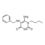 6-Amino-5-(benzylamino)-1-butylpyrimidine-2,4(1H,3H)-dione