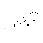 [5-(4-Methyl-piperazine-1-sulfonyl)-pyridin-2-yl]-hydrazine