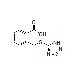 2-[[(1H-1,2,4-Triazol-5-yl)thio]methyl]benzoic Acid