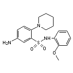 5-Amino-N-(2-methoxy-phenyl)-2-piperidin-1-yl-benzenesulfonamide