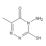 4-Amino-3-mercapto-6-methyl-4H-[1,2,4]triazin-5-one