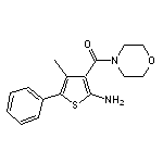 4-methyl-3-(morpholin-4-ylcarbonyl)-5-phenylthien-2-ylamine