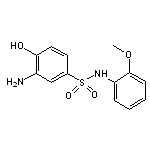 3-Amino-4-hydroxy-N-(2-methoxy-phenyl)-benzenesulfonamide