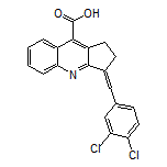 3-(3,4-Dichlorobenzylidene)-2,3-dihydro-1H-cyclopenta[b]quinoline-9-carboxylic Acid