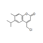 4-(Chloromethyl)-6-isopropyl-7-methyl-2H-chromen-2-one