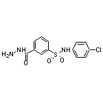 N-(4-Chloro-phenyl)-3-hydrazinocarbonyl-benzenesulfonamide