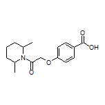 4-[2-(2,6-Dimethyl-1-piperidyl)-2-oxoethoxy]benzoic Acid