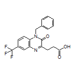 3-[4-Benzyl-3-oxo-7-(trifluoromethyl)-3,4-dihydro-2-quinoxalinyl]propanoic Acid