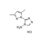 4-Amino-3-(3,5-dimethyl-1-pyrazolyl)-4H-1,2,4-triazole Hydrochloride