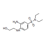 3-amino-N,N-diethyl-4-[(2-hydroxyethyl)amino]benzenesulfonamide