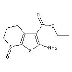 2-Amino-7-oxo-4,5,6,7-tetrahydro-7lambda*4*-thieno[2,3-b]thiopyran-3-carboxylic acid ethyl ester