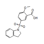 5-(Indolin-1-ylsulfonyl)-2-methoxybenzoic Acid