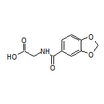 2-(Benzo[d][1,3]dioxole-5-carboxamido)acetic Acid