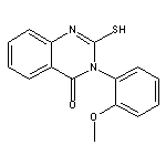 2-Mercapto-3-(2-methoxy-phenyl)-3H-quinazolin-4-one