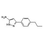 5-(4-Propyl-phenyl)-2H-pyrazol-3-ylamine